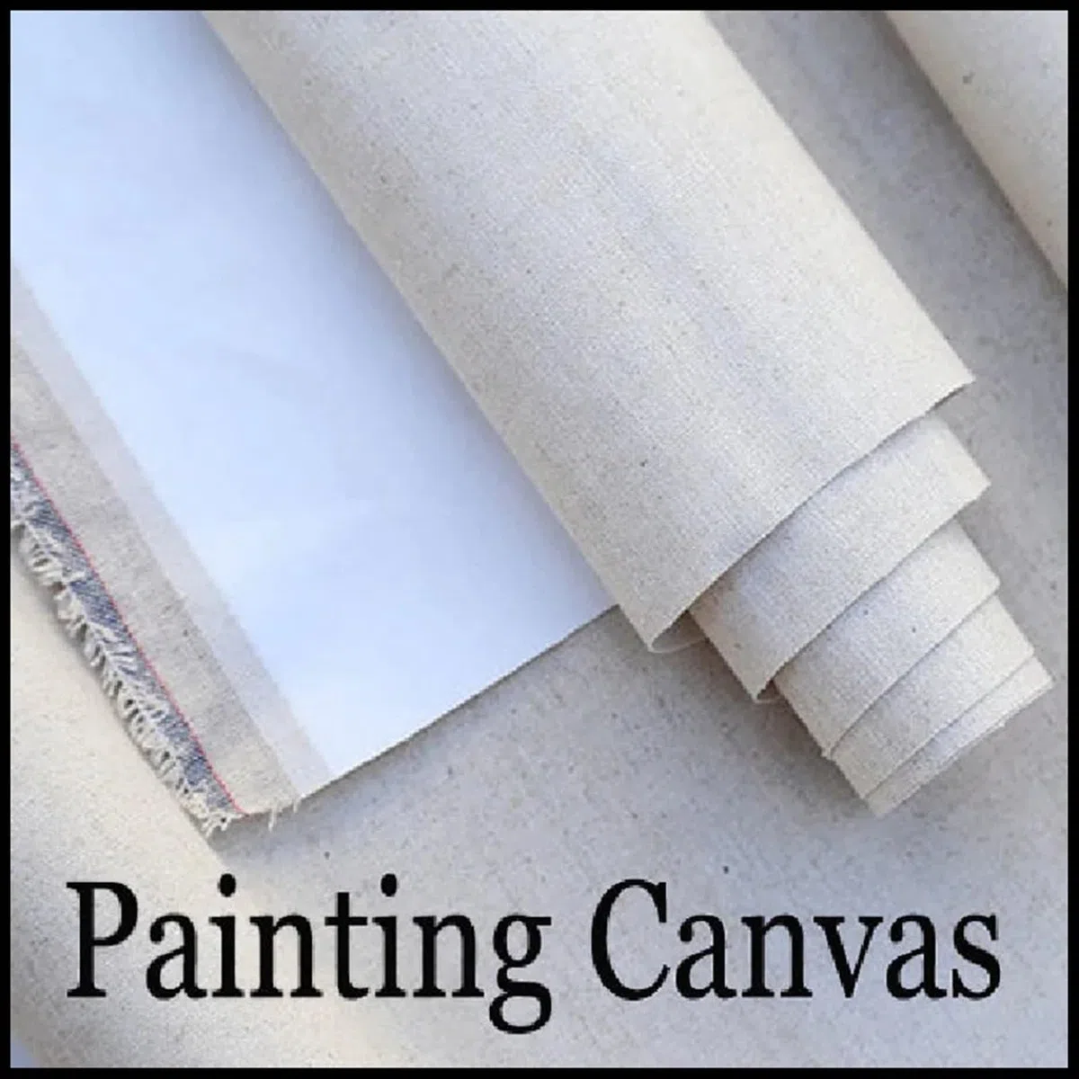 Lienzo Lino Papel de Lienzo en Blanco imprimado de Mezcla de Lino de 10m for Pintar Lienzo de Pintura al óleo de Grano Grueso Papel de Lienzo for Pintura al óleo(Width 68cm)