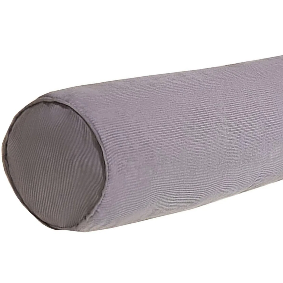 Almohada Larga para Cama 60/80/100/120/150cm Cojín Cilíndrico Redondo, Almohada Cilíndrico Rollo Cojín Cilíndrico Suave, para Lumbar/Cuello/Espalda/Cabeza(Gris,20cmx120cm)