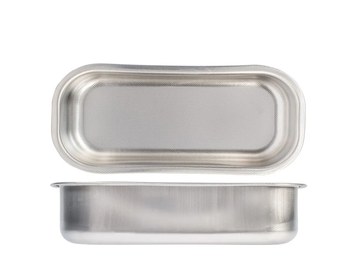 Steel Pan Plumcake Nonstick de acero inoxidable 18/10 30 x 11 cm