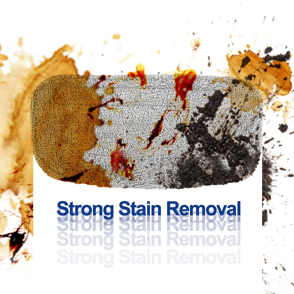 GorFanty Almohadillas de fregona de Vapor Lavables Reutilizables Altamente absorbentes de Microfibra de Vapor de reemplazo de fregona de Vapor GF-6610