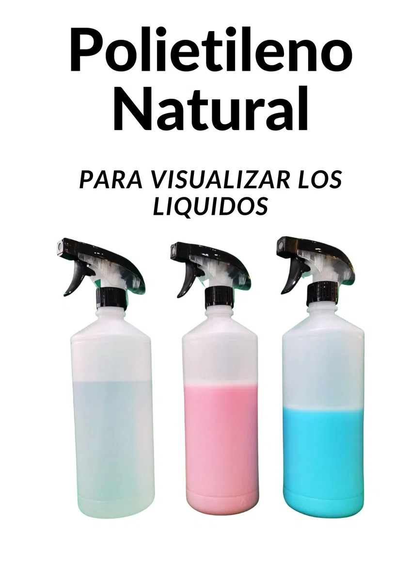 ECO-JIN 10 PULVERIZADORES COMPLETOS CON BOTELLA 1 LITRO (10 UNIDADES de botellas vacias) + BAYETA MICROFIBRA ***(El color de la pistola pulverizadora puede variar según stock)
