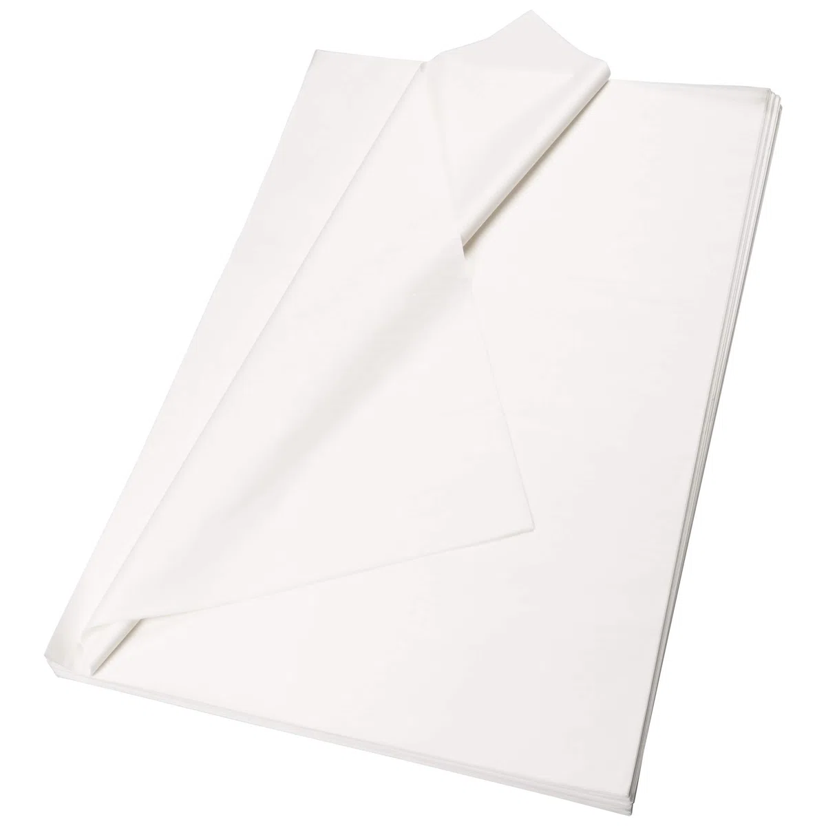 packer PRO Pack 500 hojas de papel seda para envolver ropa regalos ecommerce, blanco 75x50 cm