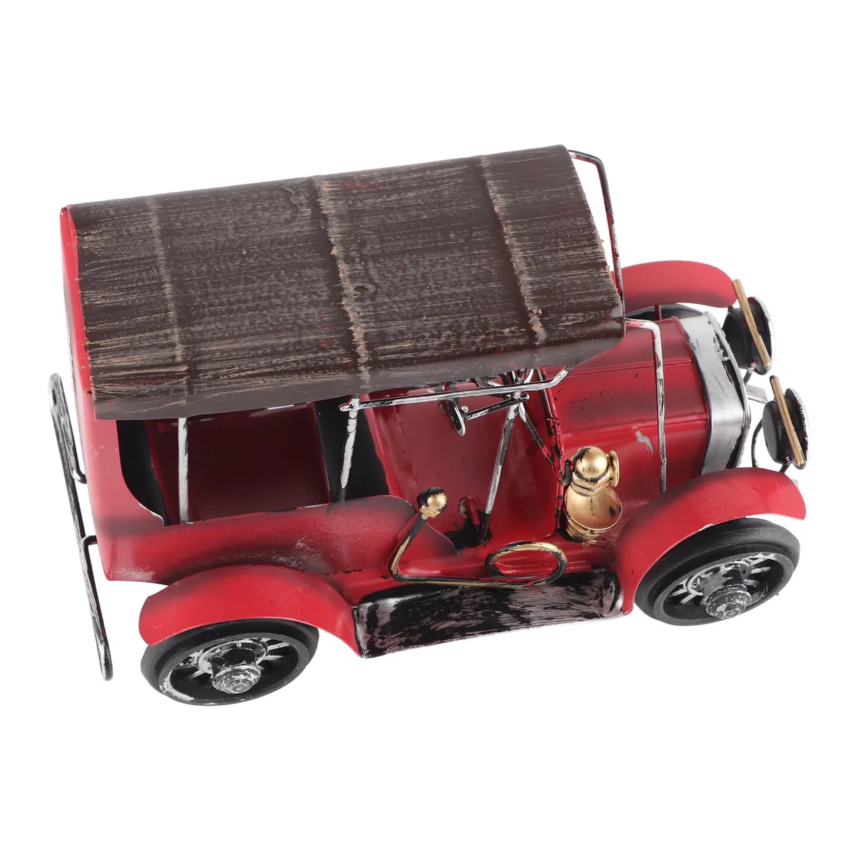 Antiguo Modelo de Coche Antiguo, Decoración de Escritorio Artesanal, Arte de Coche Clásico en Miniatura, Amigos/Familiares