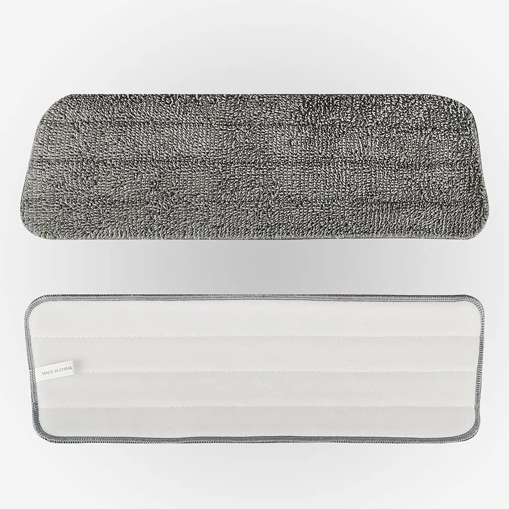 Paquete de 6 Cabezales de Repuesto de Microfibra para mopas húmedas y secas, Almohadillas de Limpieza de Piso Premium, recambios de Repuesto Reutilizables compatibles con el Sistema de Cuidado de