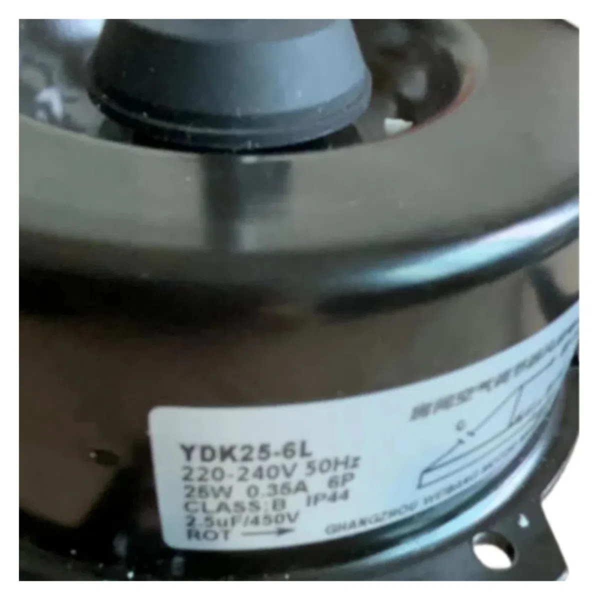 Compatible con TCL, motor de ventilador de aire acondicionado para exteriores YDK-025S62513-06 YDK25-6L GZSDJ-03 inversa 25 W