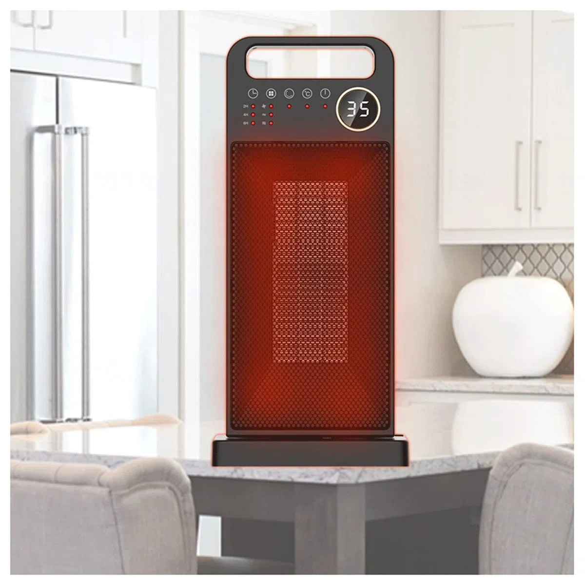 Calefactor Electrico Bajo Consumo, Tres Ajustes De Engranajes,Control Remoto Radiador Bajo Consumo Electrico, Facilitar El Ahorro De Energía Estufas Electricas Bajo Consumo Oficina Del Dormitorio