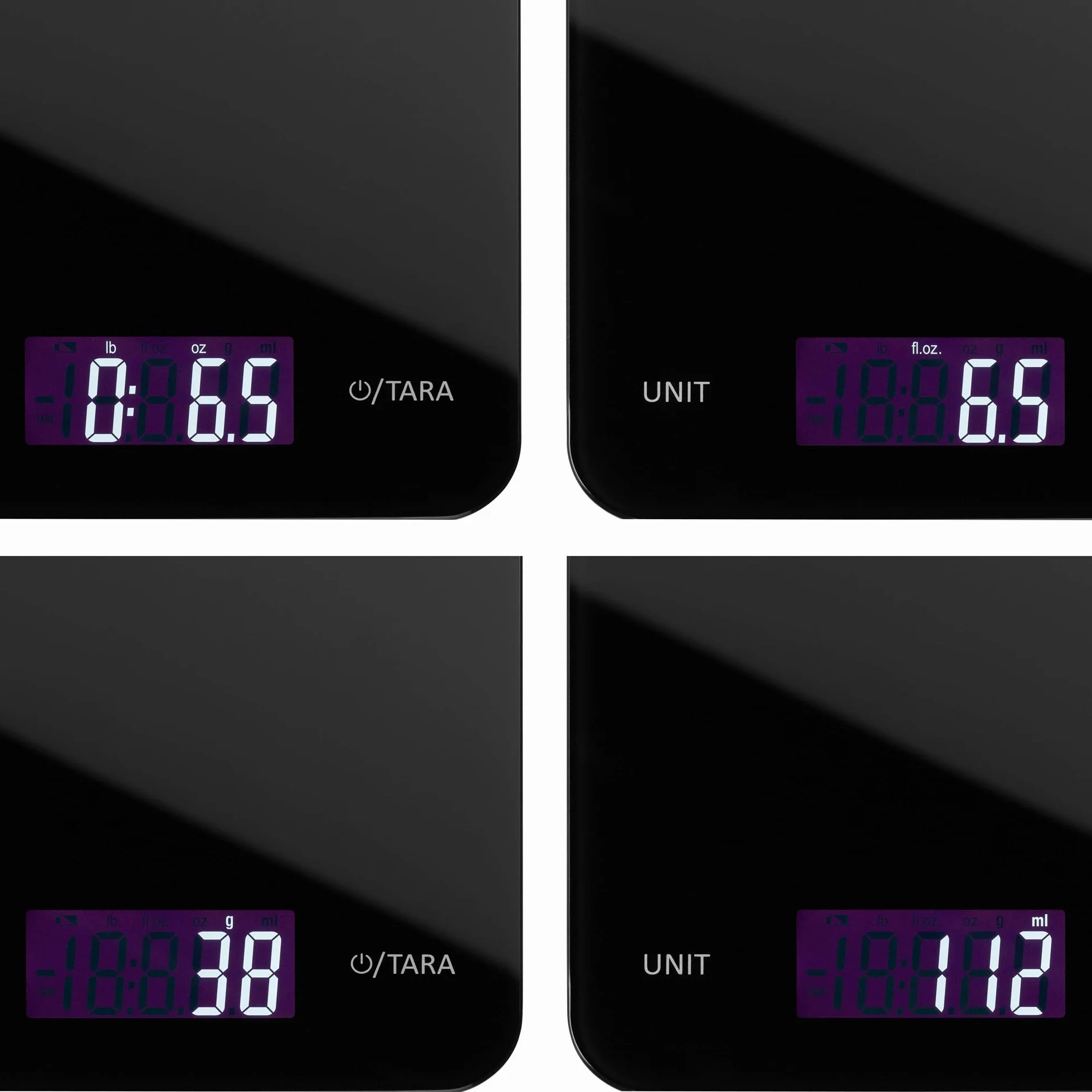 WMF - Báscula de Cocina Digital, Alta Precisión A Gramos, 5 kg de Peso Máximo, Pantalla LCD, Negro