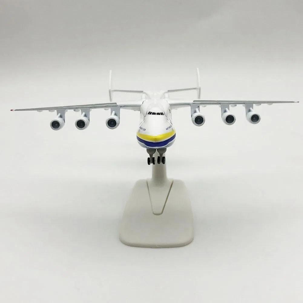 Antonov An-225 Mriya - Modelo de avión de aleación de metal, escala 1:400, para casa, oficina, librería, coleccionable