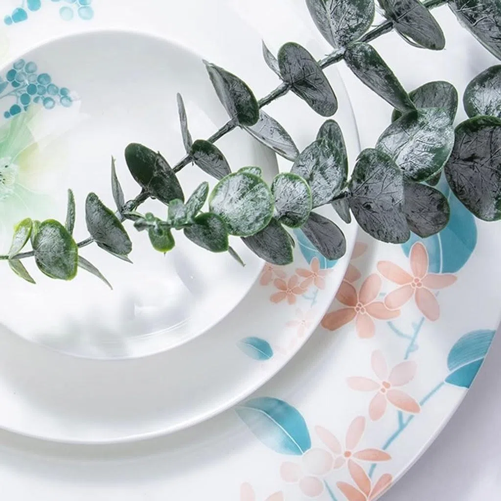 Platos para Comer platear De Cena De Porcelana De Hueso Sencillo Y Fresco, Platos Domésticos, platear De Pescado, platear De Regalo Platos de cerámica para la Cena