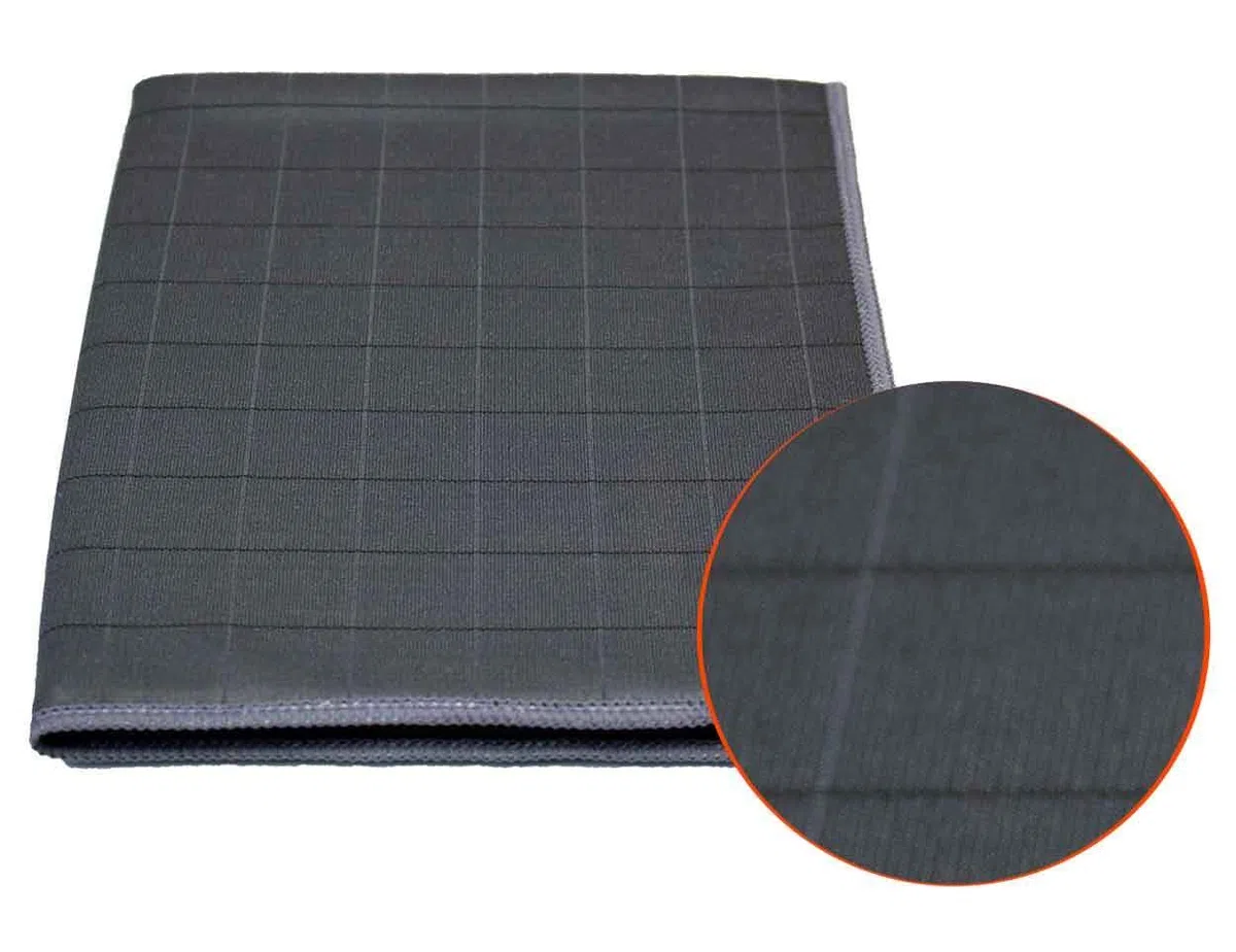 Muxel Gamuza de bambú para pulir cristal, sin rayas, paño de microfibra, juego de 10 piezas