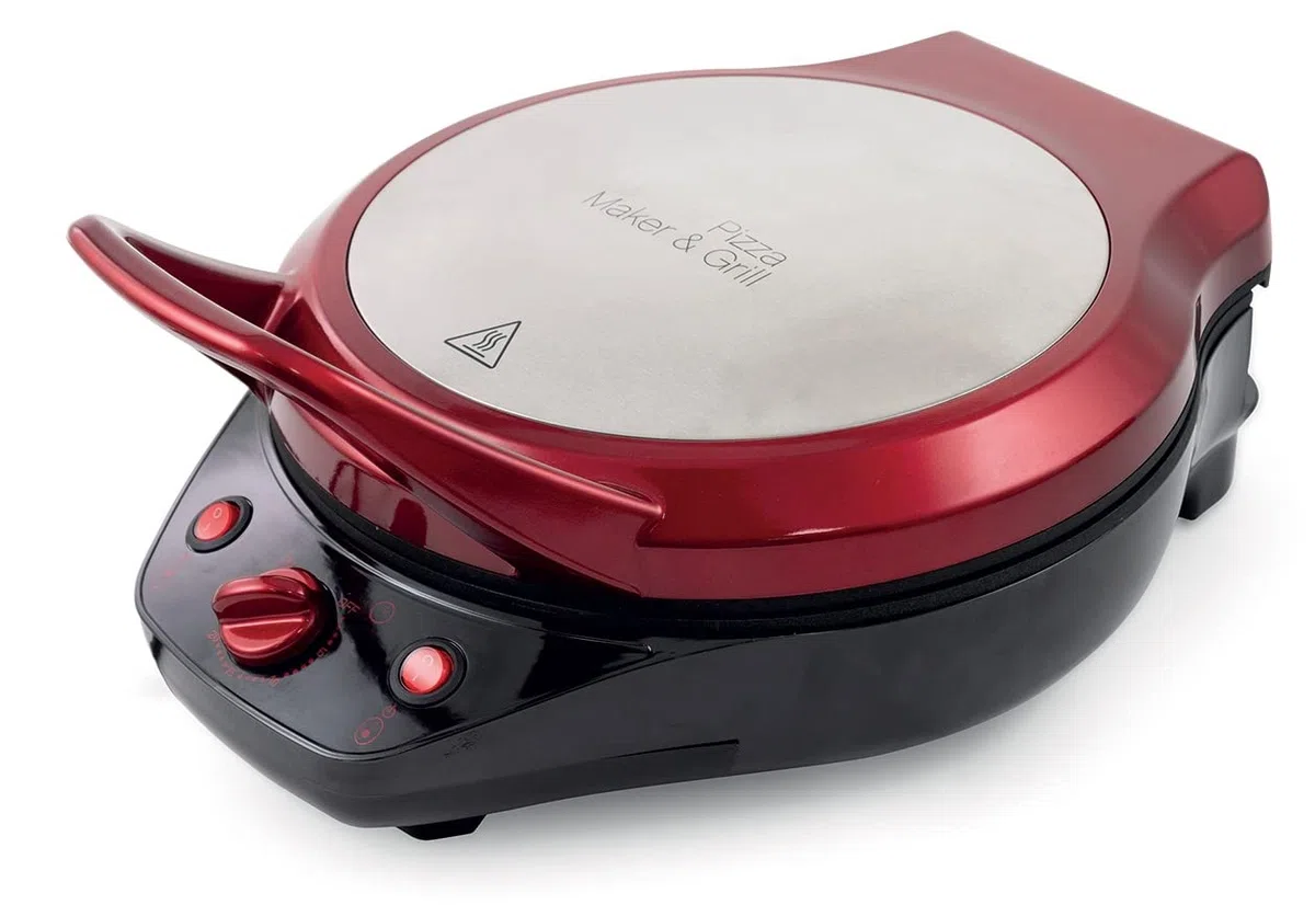 Galileo casa 2192057 Pizza con 1200 W Apertura 180 grados, Rojo