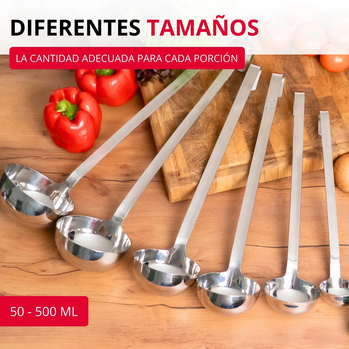 Westmark Ladle Pro, Cucharón sopera pequeño de acero inoxidable para la cocina profesional, Cucharón para salsas, aderezos, etc., Plata, Ø 11 cm, 350 ml