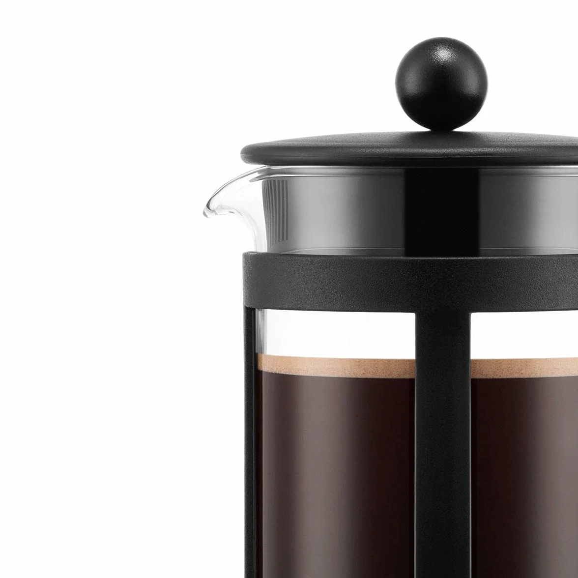 Bodum Kenya - Cafetera, 4 tazas, 0,5 l, color negro