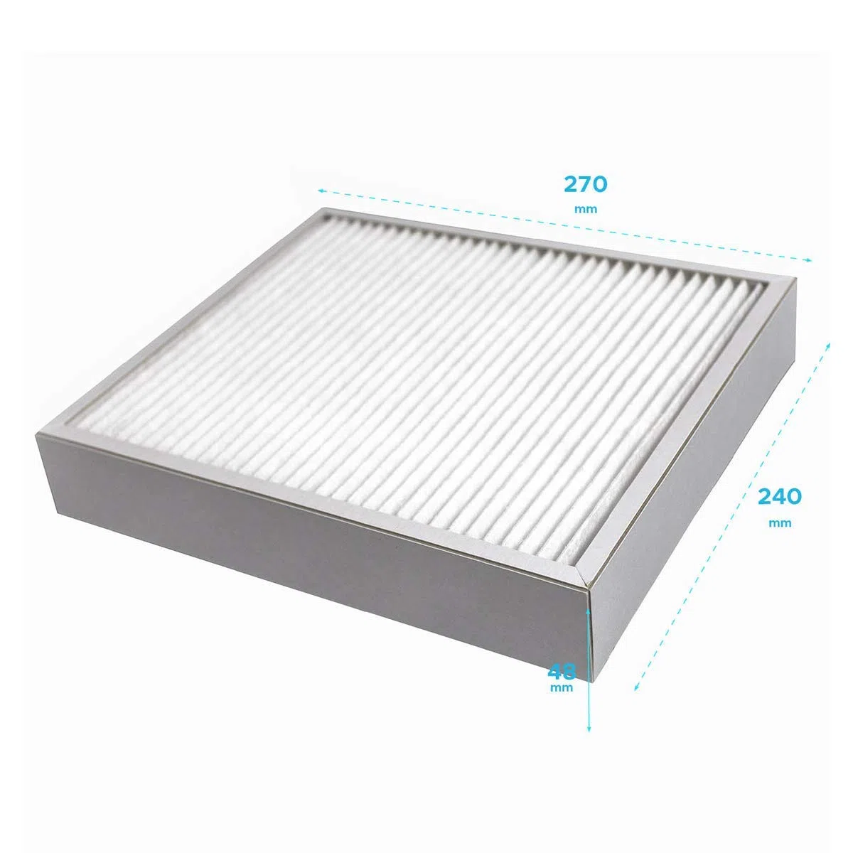 Brizz - Filtri BRIZZ compatibili VMC Aldes Dee fly cube 300 e Dee fly cube 370; variante fald01: 2 G4 più 1 F7.