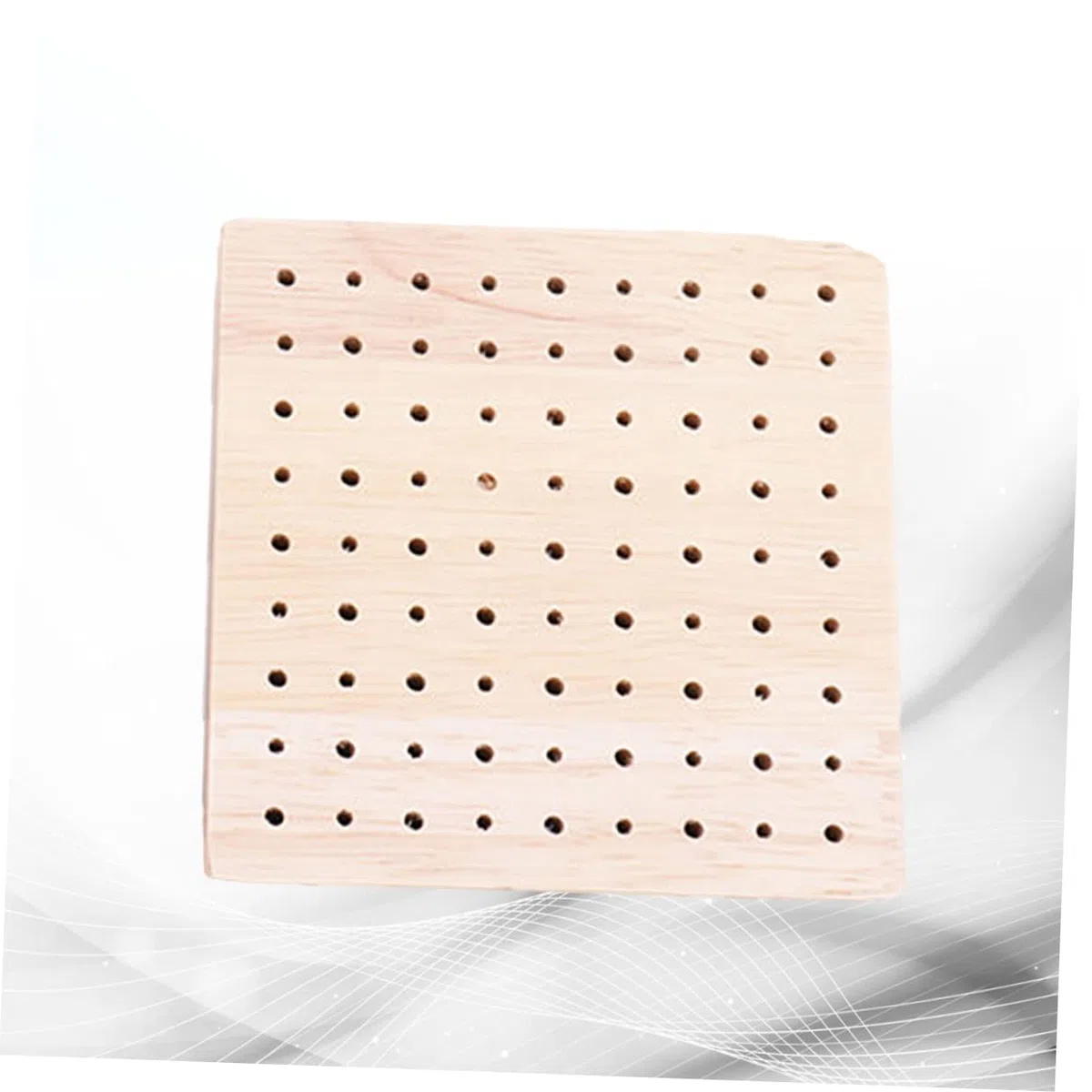 2piezas Base De Madera Para y Figuras De Arcilla Soporte De Exhibición Simple Para Decoración o Tienda