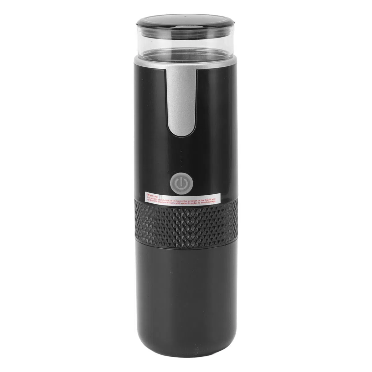 Fockety Cafetera Espresso Portátil, Cafetera de Viaje Compatible con Cápsulas K Cup y Café Molido, Batería 1200mah, Cafetera Monodosis para Camping RV Senderismo Oficina