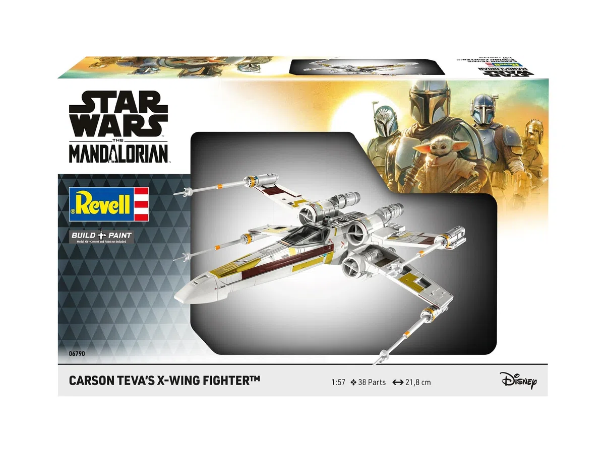 El caza X-Wing de Carson Teva: The Mandalorian