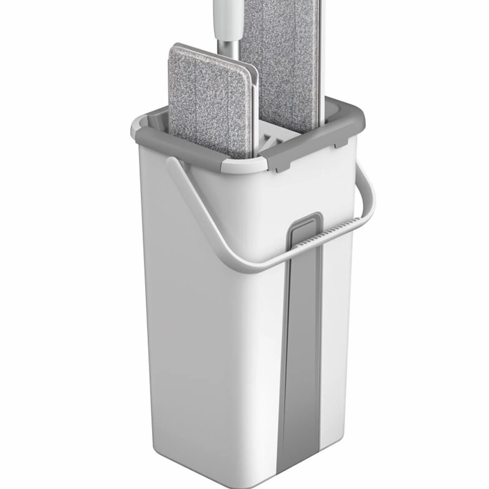 Fregona limpiadora de pisos con cubeta de microfibra esponjosa, fregona de limpieza para cocina de pared, limpiador de pared, cocina, hogar