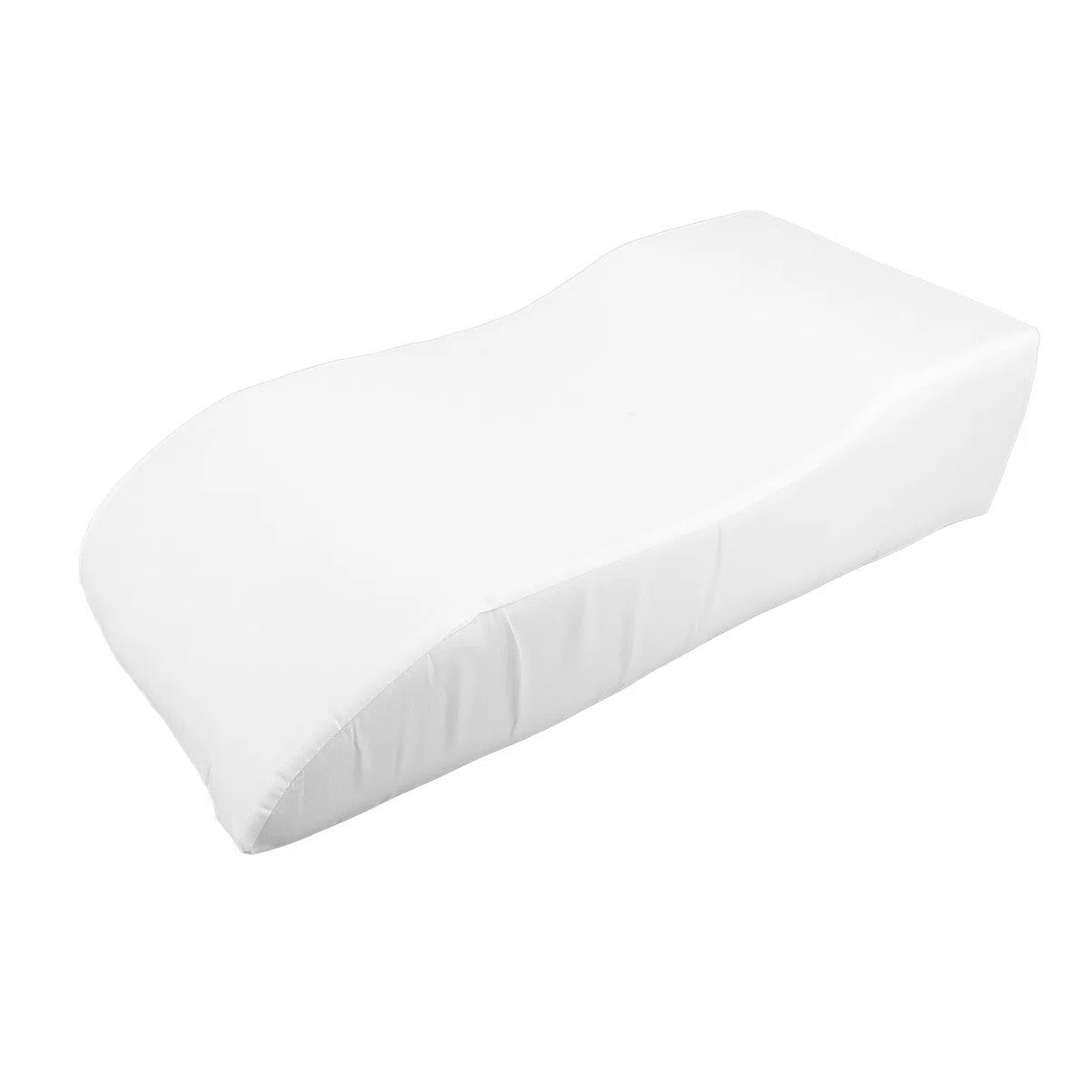 Almohada Elevadora de Piernas, Cojín Ergonómico para Soporte de Piernas con Funda Extraíble para Uso Doméstico y Salones de Belleza
