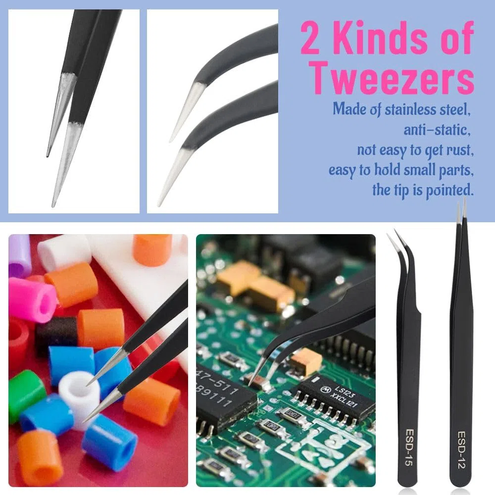 WMYCONGCONG 15 piezas Gundam Modeler Herramientas Básicas Craft Set para Modelo Profesional Montaje Reparación de Edificios Fijación