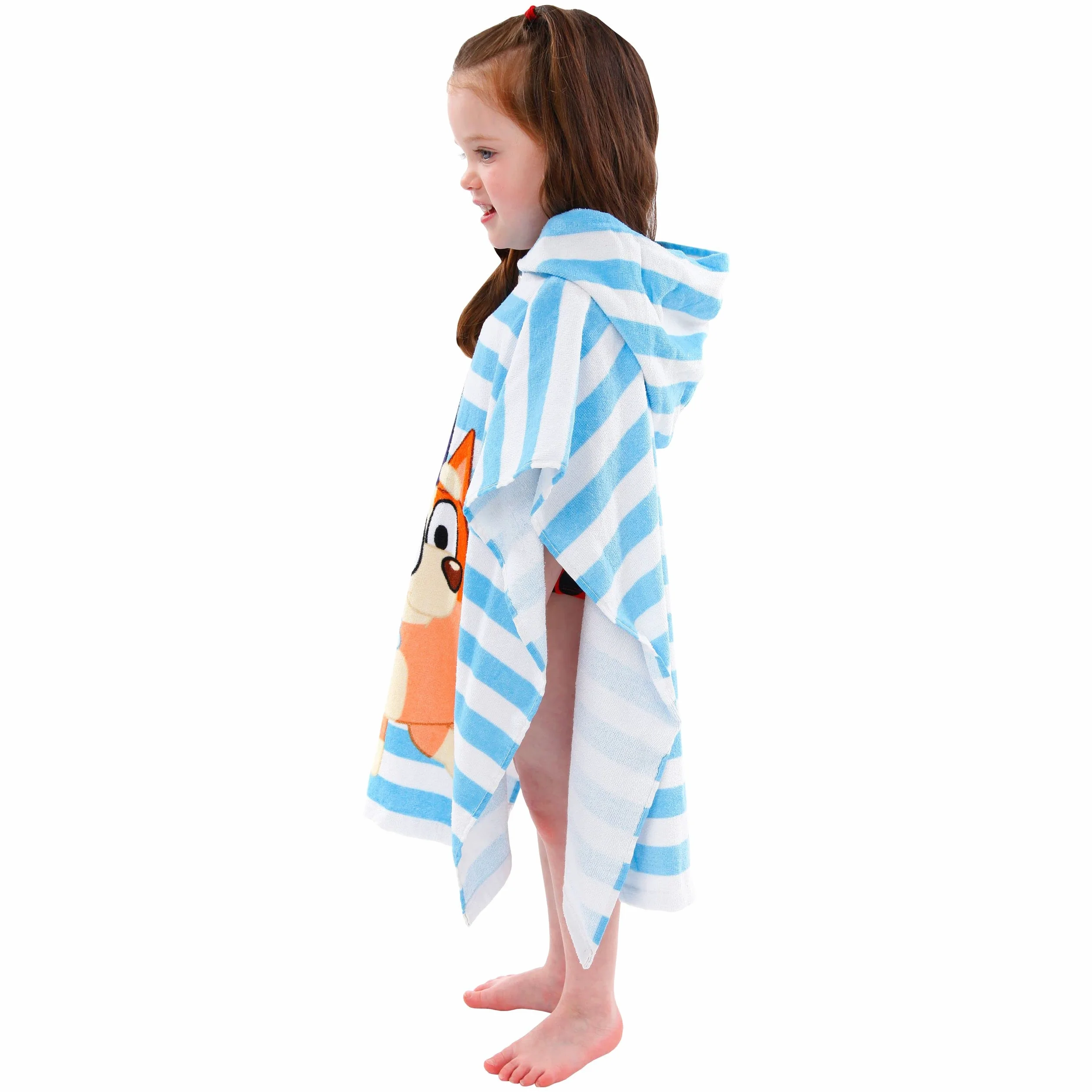 Bluey Toalla niños o niñas | Poncho con Capucha para niños | Toallas de natación, Piscina y Playa.