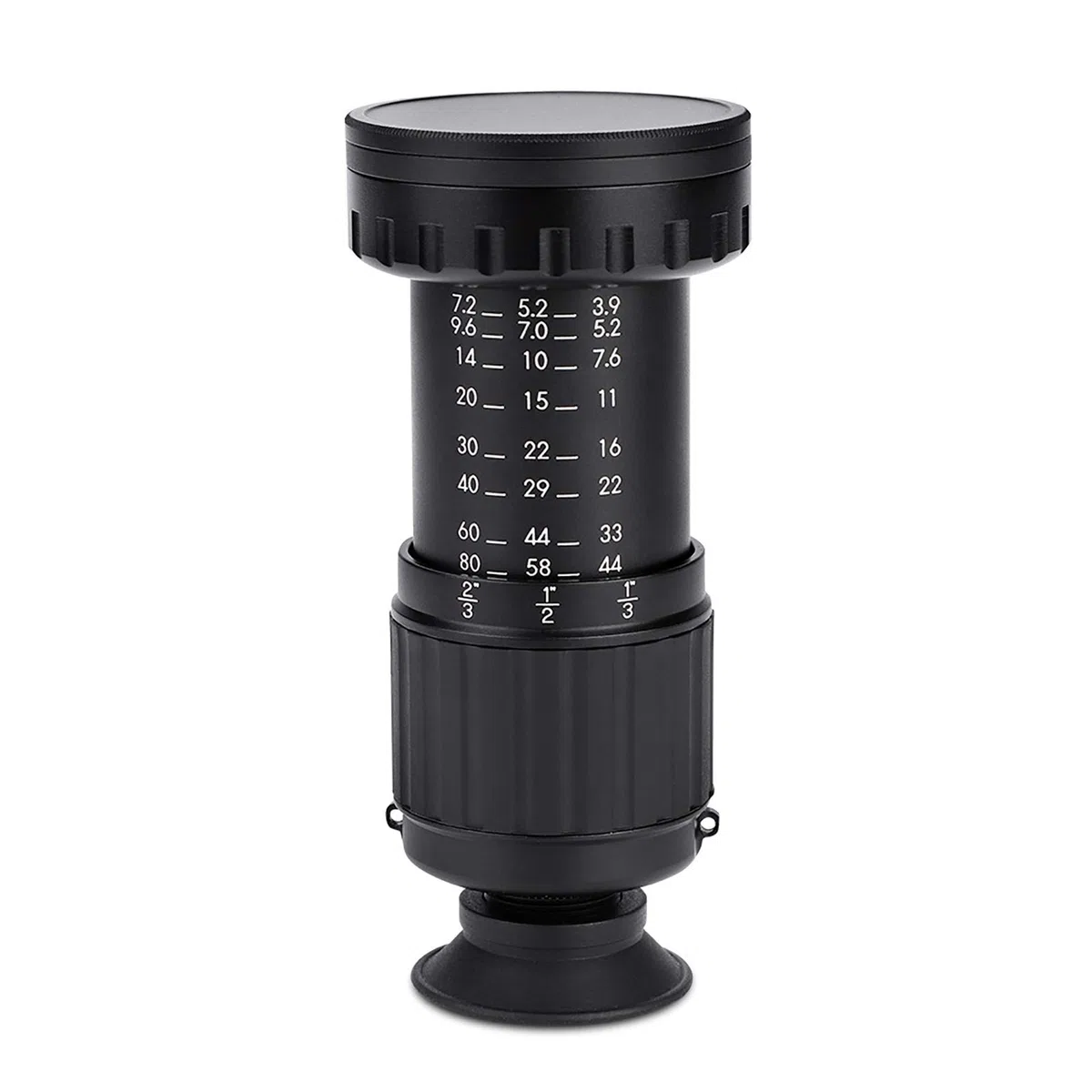 Hidyliu Visor de Director 11X HD Visor de Escenas para Fotografía Creativa Diseño Telescópico para Formatos de Cine y Televisión Convertidor Gran Angular de 37 Mm