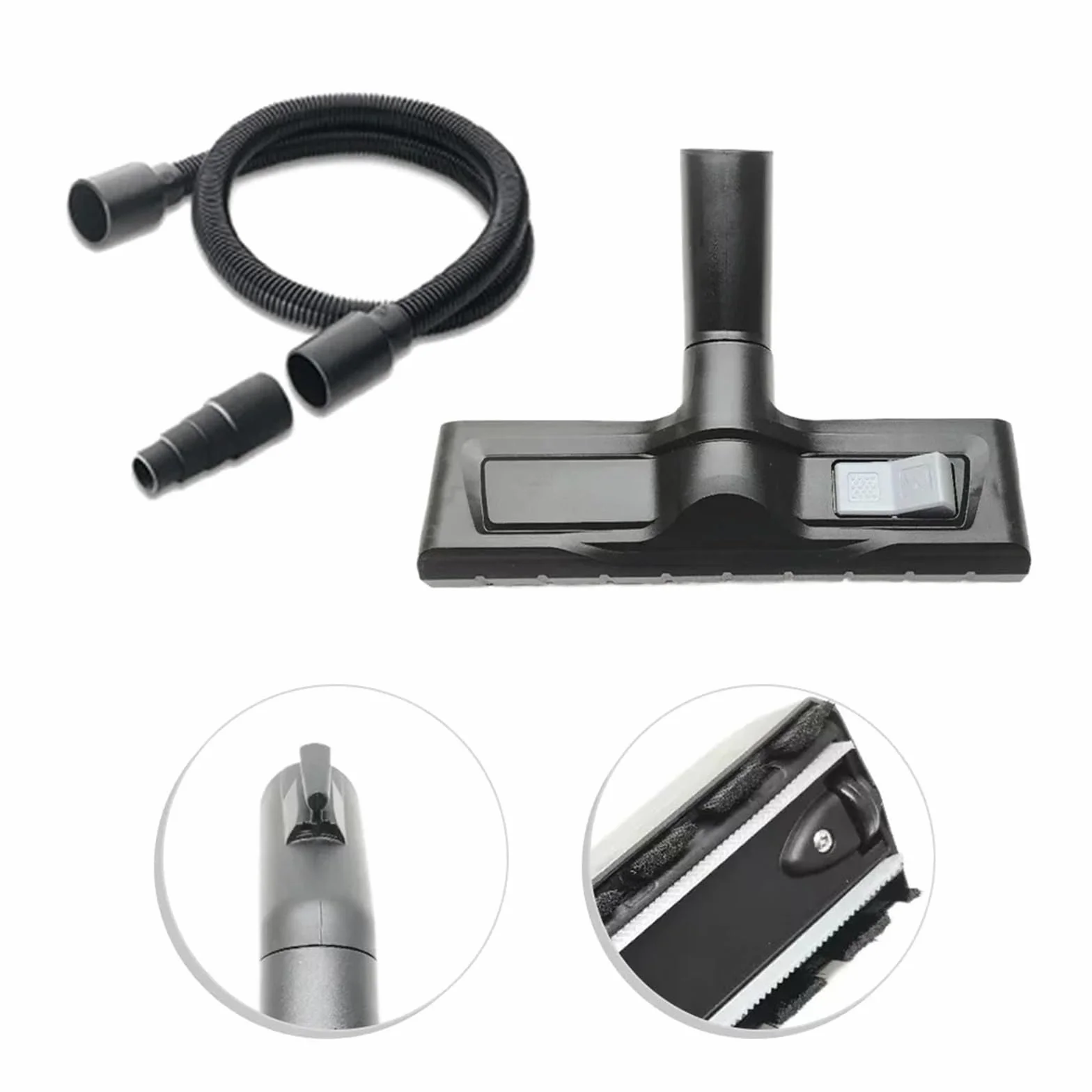 Kit De Manguera De Succión De Boquilla De Suelo Adaptador De Repuesto, Compatible Con Karcher WD5 WD6 WD3 WD4, Boquilla De Succión Seca For Aspiradoras