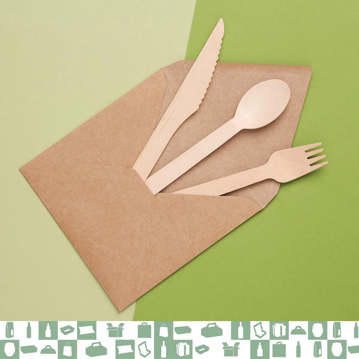 Juego de 200 cucharas desechables de madera, cubiertos desechables, ideales para picnics y eventos