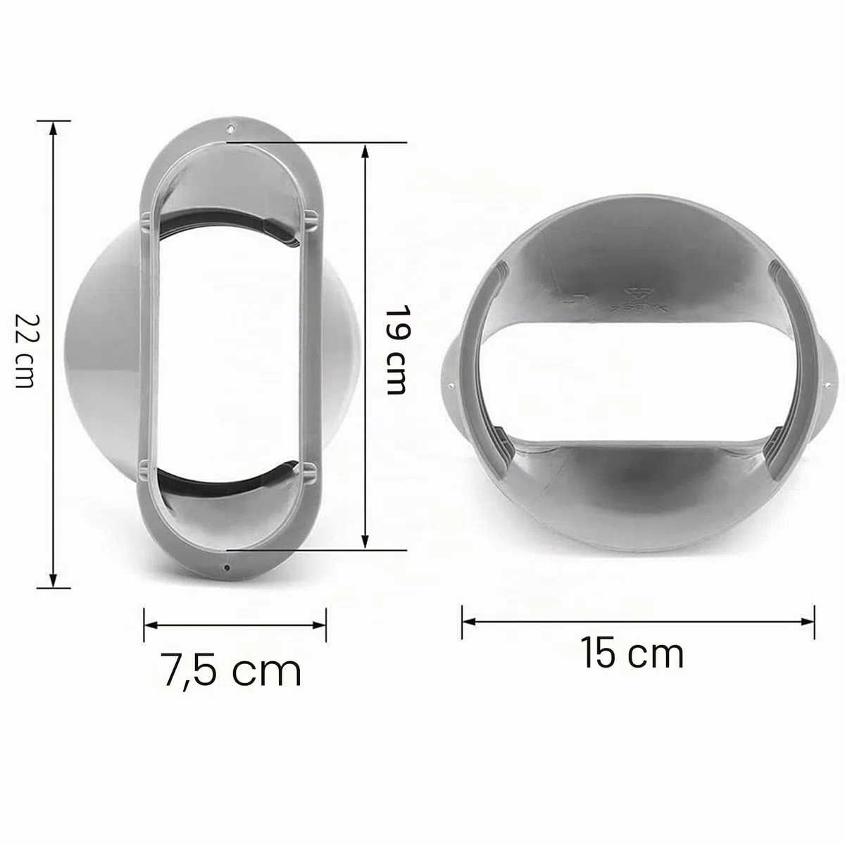 Adaptador de ventana para aire acondicionado, adaptador de ventana, kit de manguera de escape, accesorios para aire acondicionado móvil