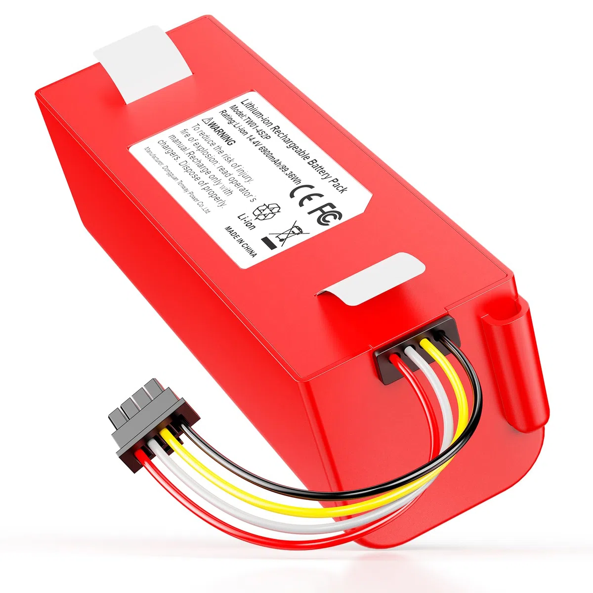 LabTEC Batería de Iones de Litio de 14,4 V y 6900 mAh de Repuesto para Xiaomi Roborock S5, S50, S51, S55, S6, S7, T6, E20 y E35, batería para el Robot Aspirador Mijia de 1.ª y 2.ª generación.