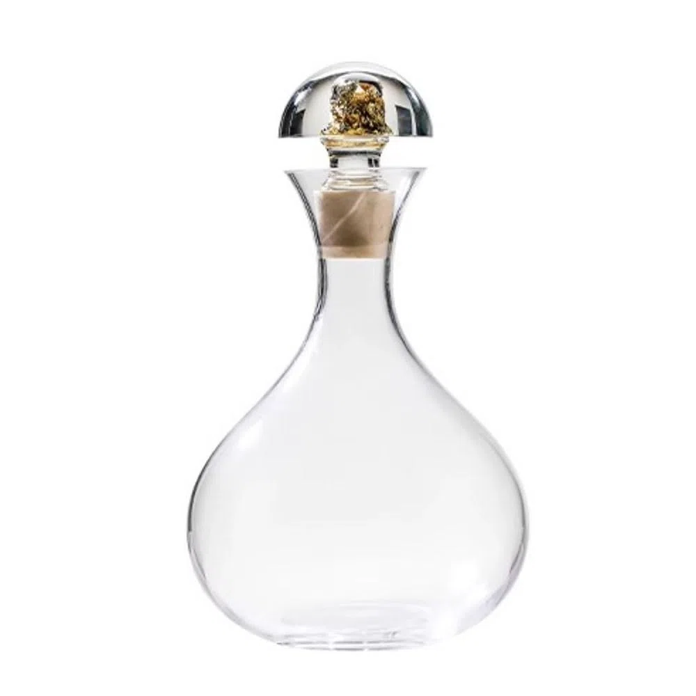 Decantador de vino Jarra decantadora de cristal 1000 ml con tapón, ideal for cenas en casa y como regalo Accesorios para vino