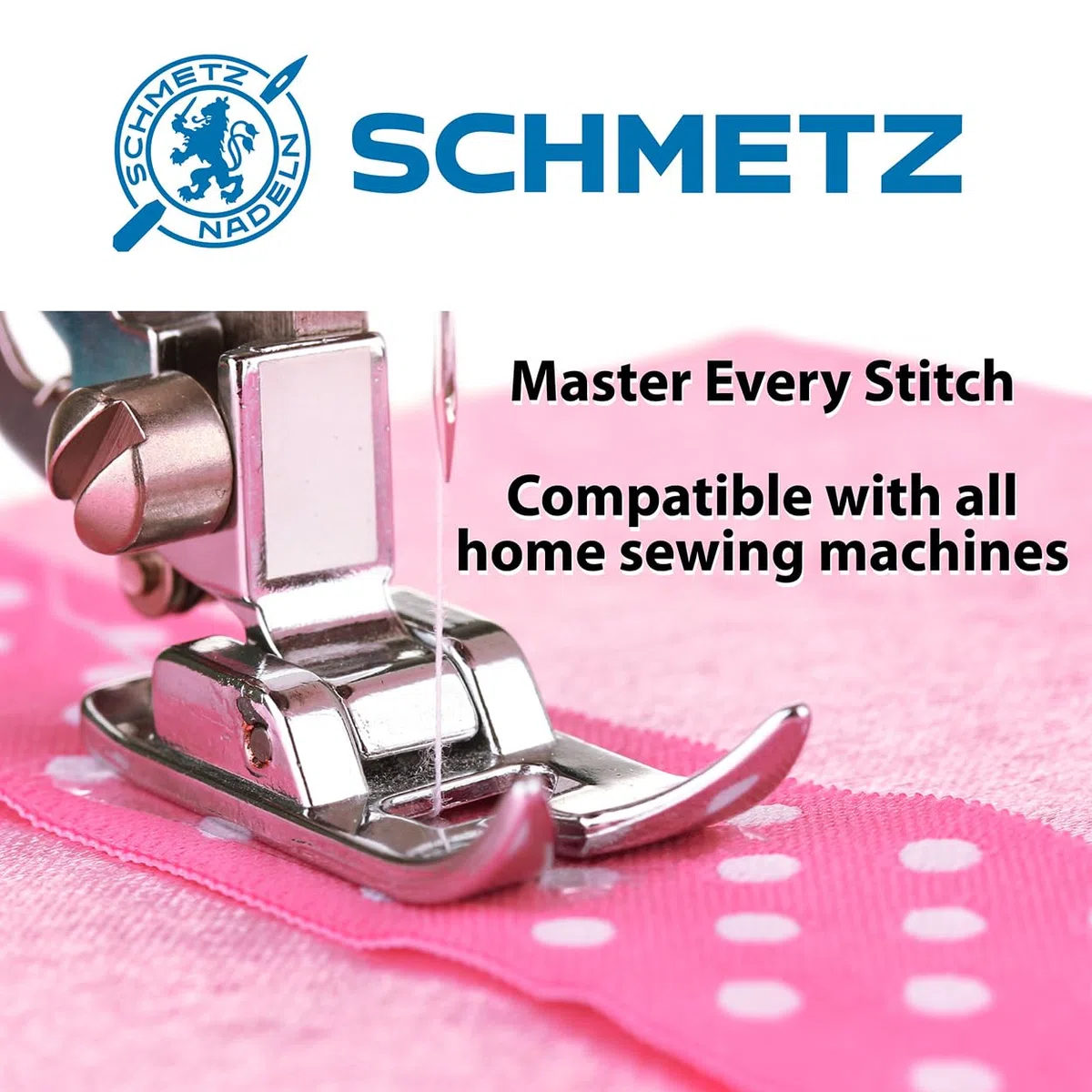 SCHMETZ Agujas universales (130/705 H) para máquina de coser doméstica, tamaño 80/12