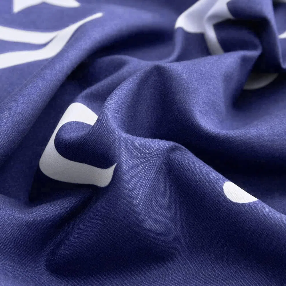 Loussiesd Juego de ropa de cama con diseño de galaxia que brilla en la oscuridad para niñas, color azul, universo estrellado, noche estrellada, súper suave, 135 x 200 cm, espacio exterior, estrellas