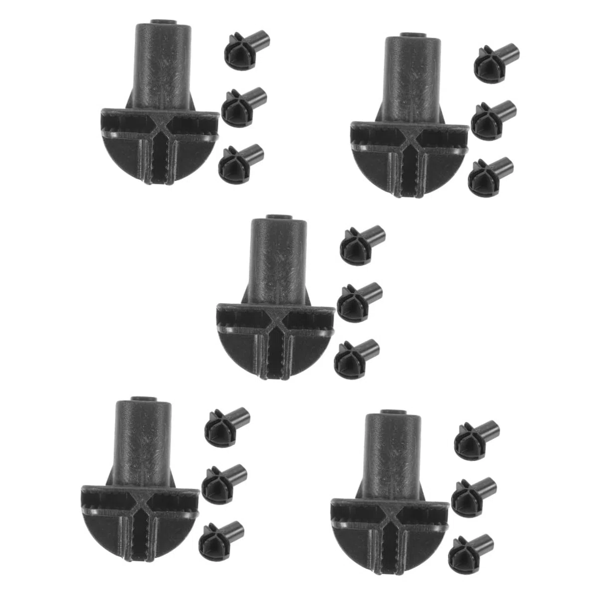 Zerodeko 20piezas Conectores De Cubo De Alambre De Plástico Accesorios Para Estanterías Modulares Para Armarios y Almacenamiento El