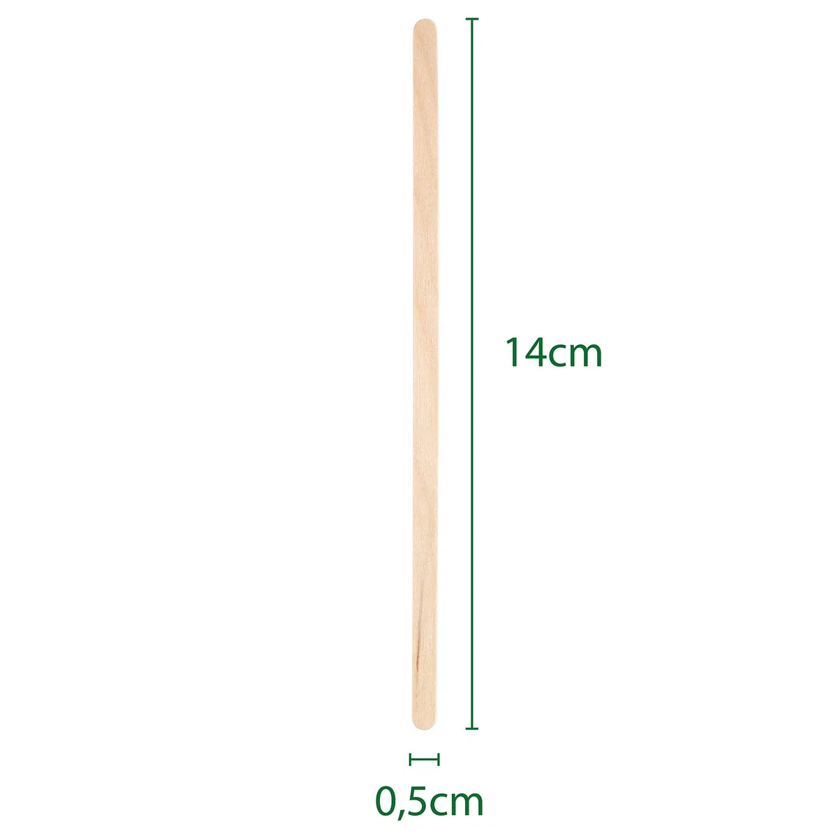Touillettes Agitadores de Madera 14 cm – Mezcladores para Café Té (4000)
