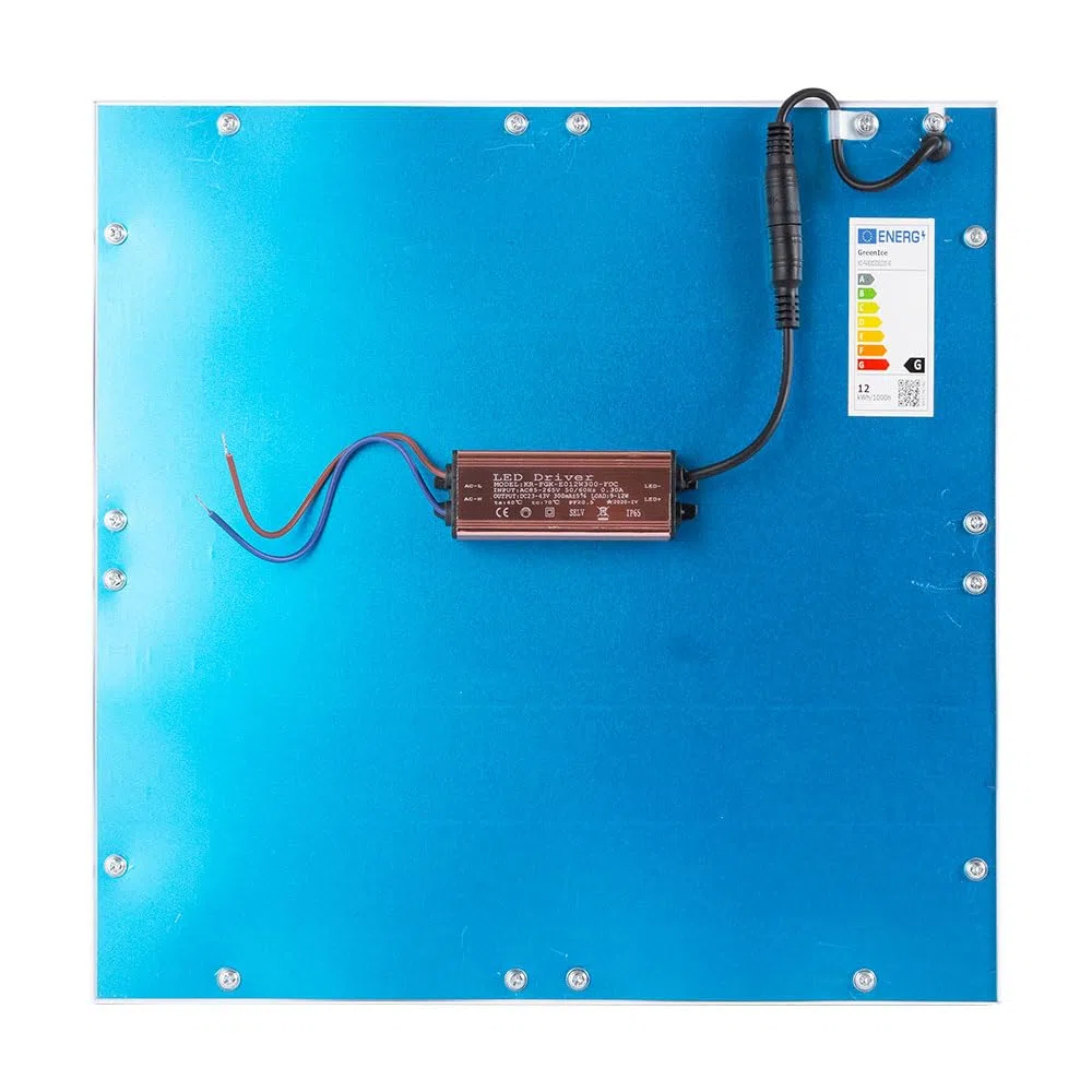Panel LED Superslim 12W 1000Lm 4200ºK 30x30Cm 40.000H [HO-PAN30030012W-W] | Greenice
