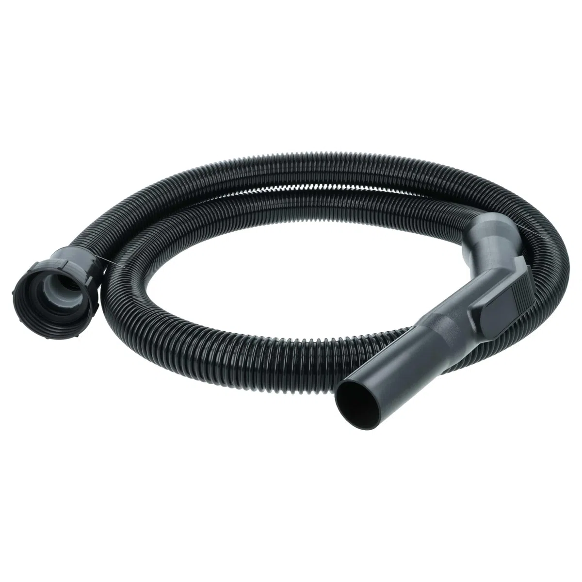 vhbw Manguera flexible compatible con Nilfisk Viper LSU 135, LSU155P, DSU8, LSU155, DSU15, DSU10, DSU12 aspiradora - Flexible, 2 m, mango