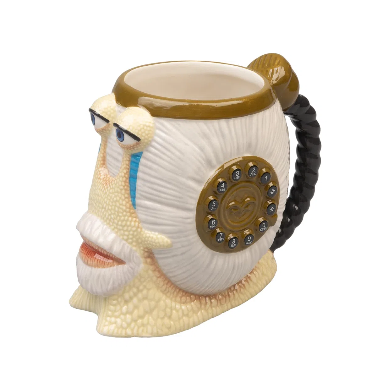 Grupo Erik Jarra de Cerveza One Piece manga - Taza One Piece Figura Den Den Mushi | Regalos para Fans del Manga y Anime | Merchandising Oficial | Tazas Originales para Desayuno (800ml)