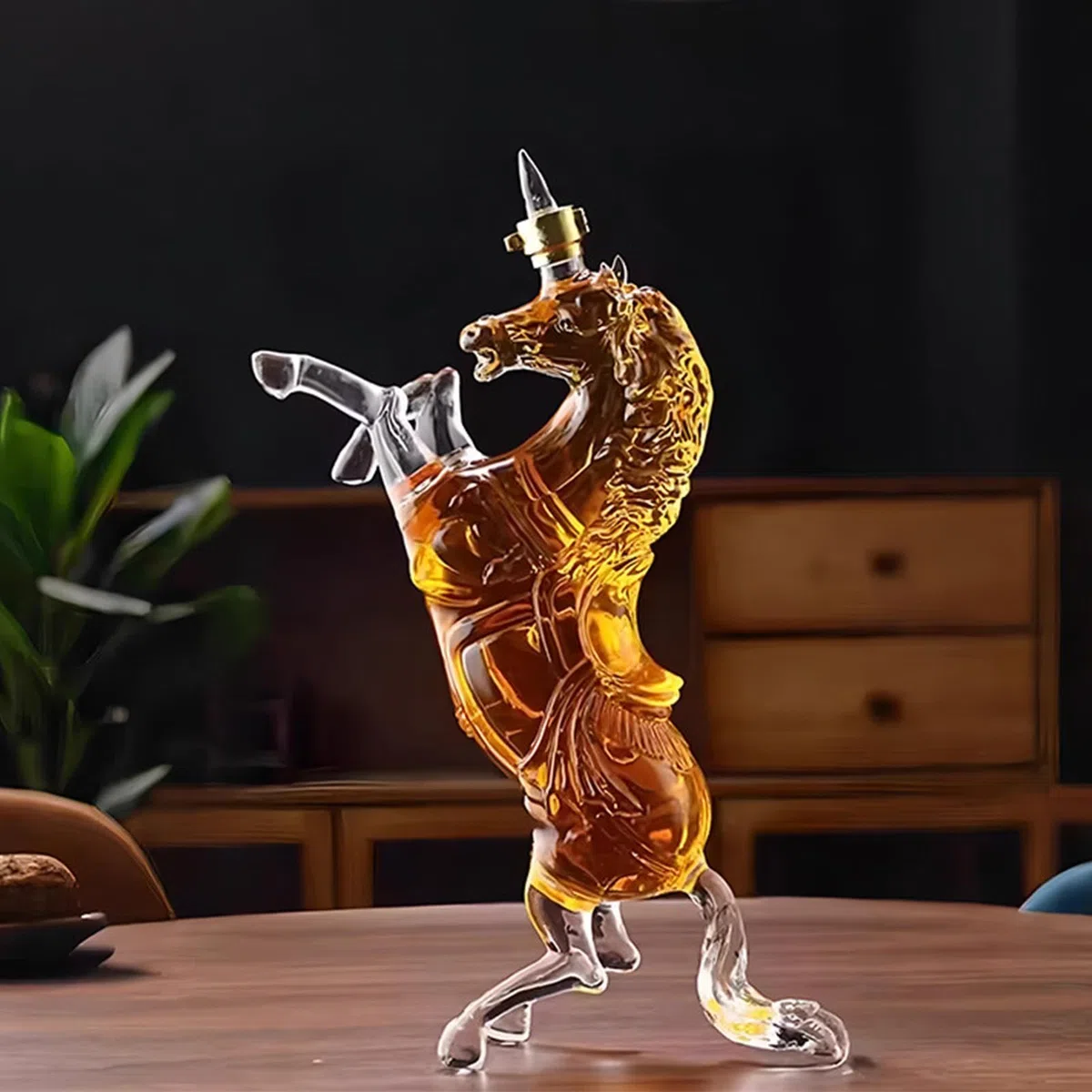 Jarras Decantadoras Para Alcohol Contenedor De Vino Vacío Con Forma De | Botella Decantadora De Whisky En Bares Celebraciones Cocinas Salones Hogares Y Restaurantes