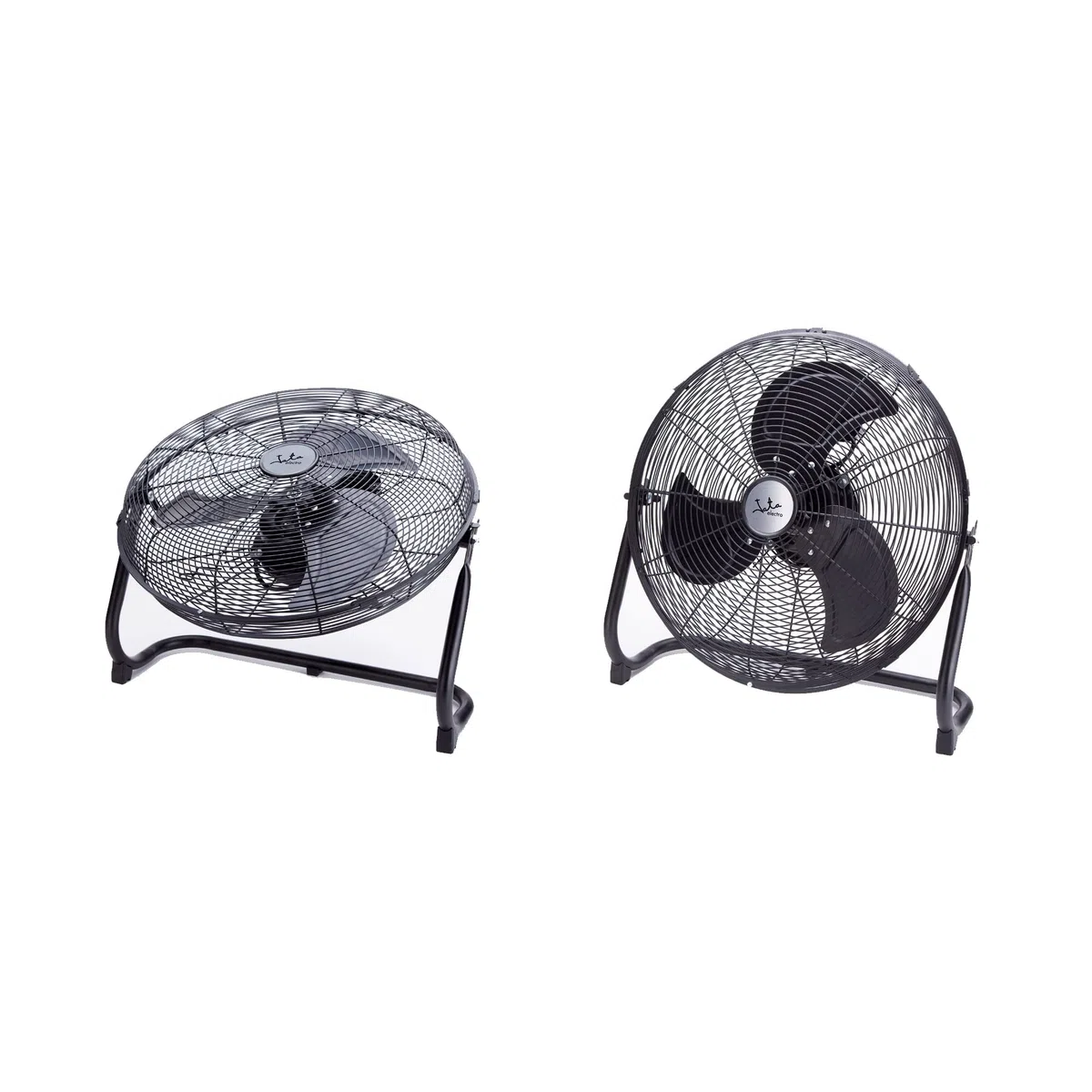 JATA VC3000 - Ventilador de aire industrial con 3 aspas metálicas. Gran ventilación. 3 velocidades. Multiorientable. Rejilla protectora trasera y delantera. Medidas: 50 x 55 cm