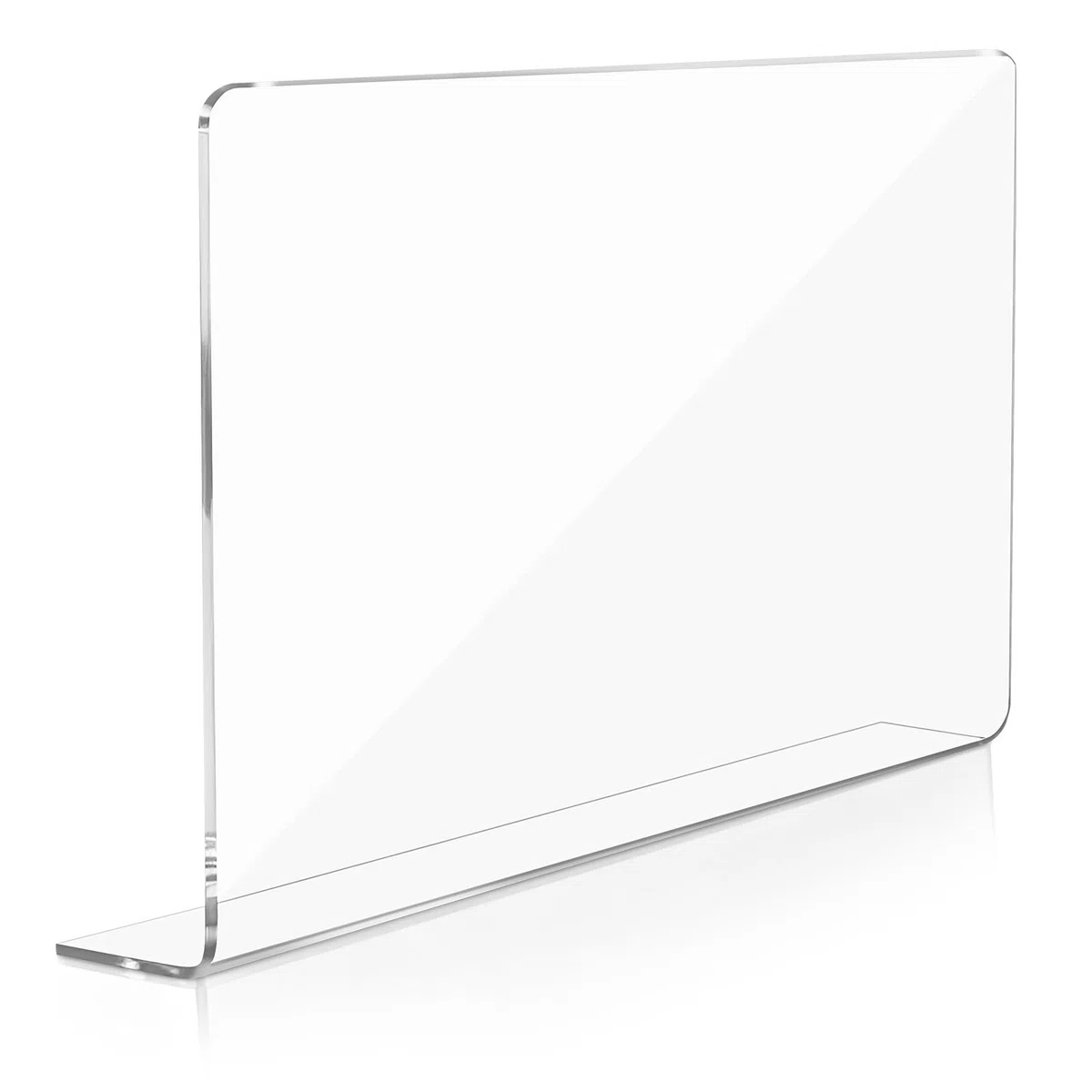 Toyvian Placa Antisalpicaduras de Acrílico para Fregadero de Cocina, Protector Transparente para Lavado de Manos y Platos, Fácil Instalación y Limpieza, Medidas 40X21 CM