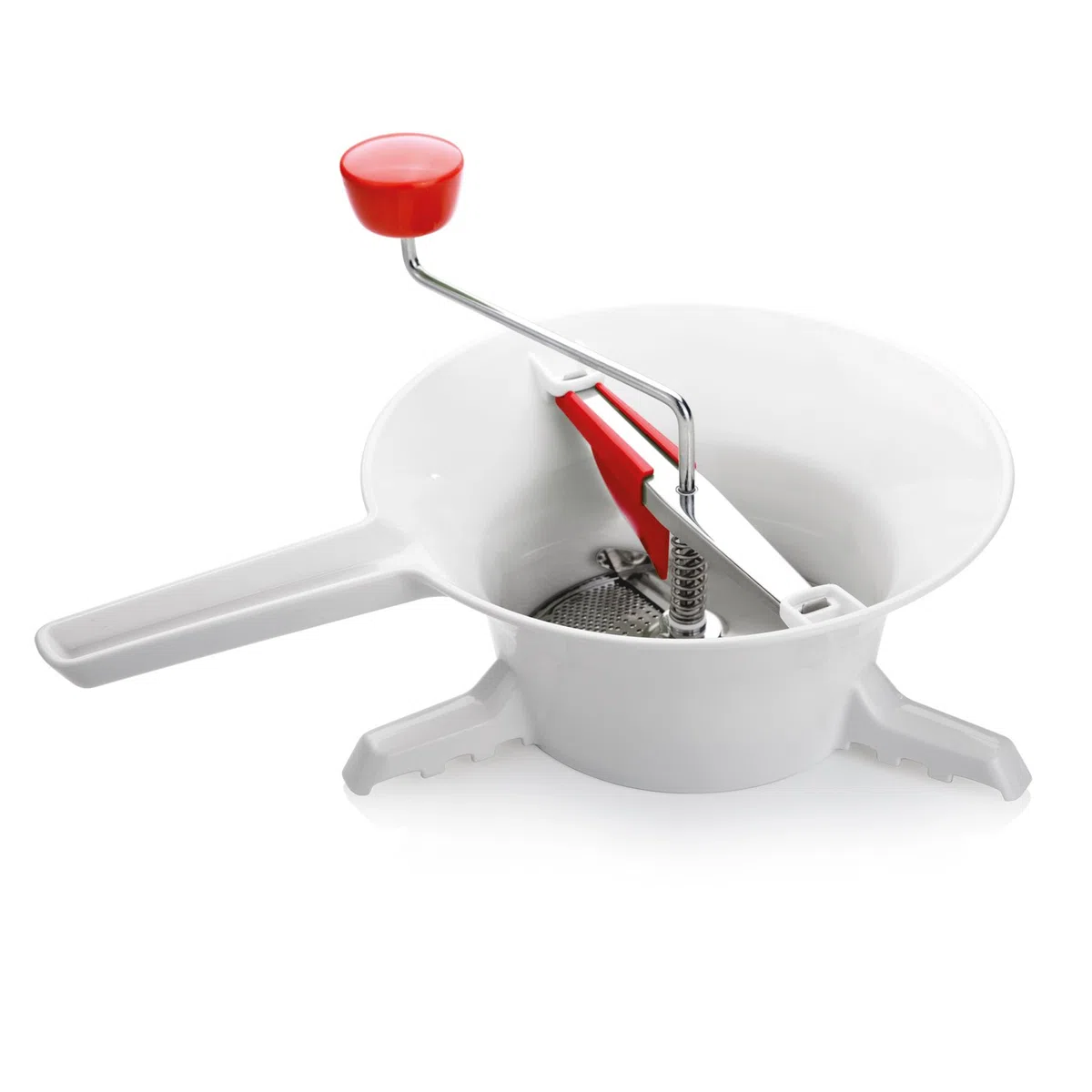 Tescoma Handy Pasapurés, Acero Inoxidable, Blanco, 39,5 x 25,5 x 19 cm
