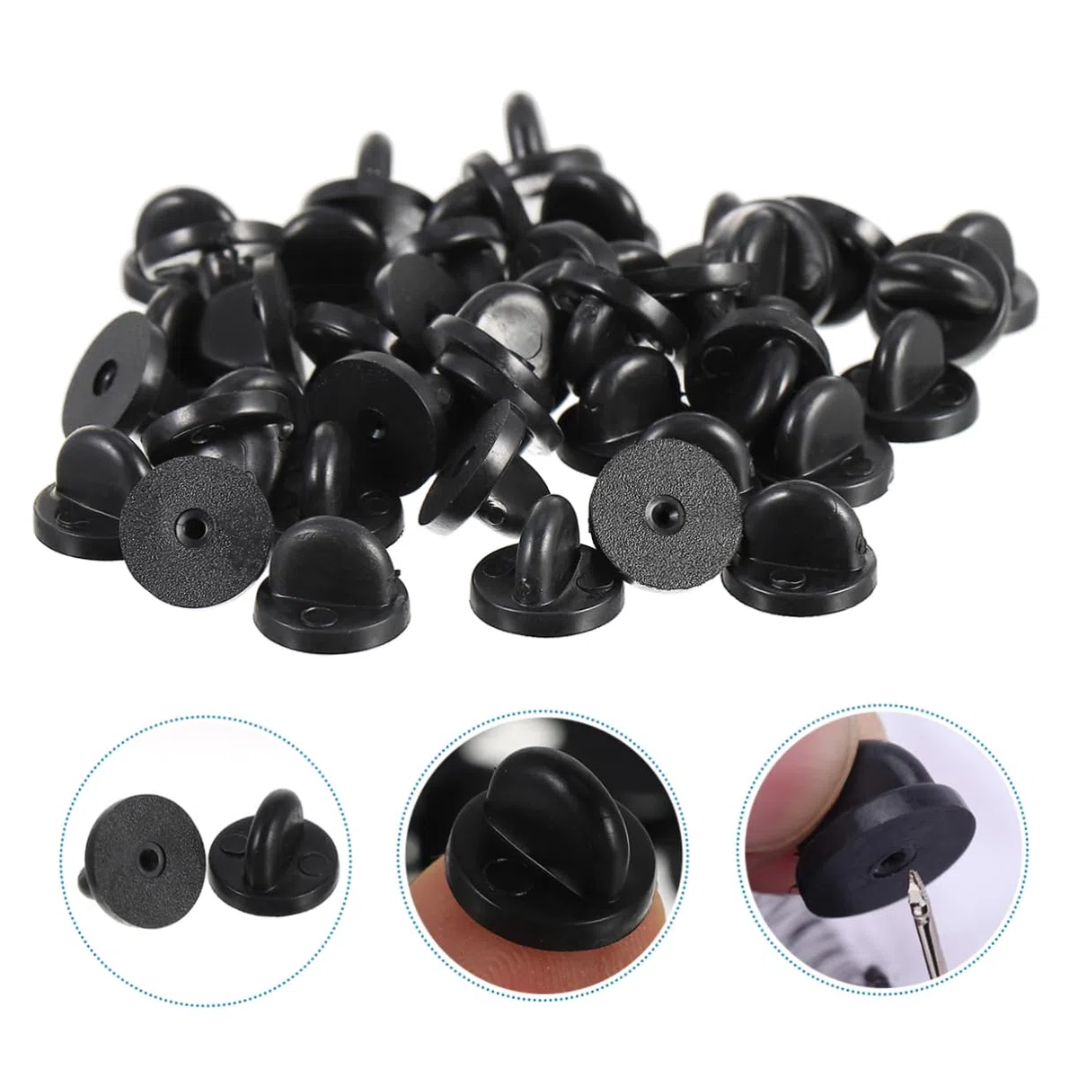 10 Juegos De Broches De Para Solapa Barra De Seguridad Para Broches Artesanales 200 Unidades X 10