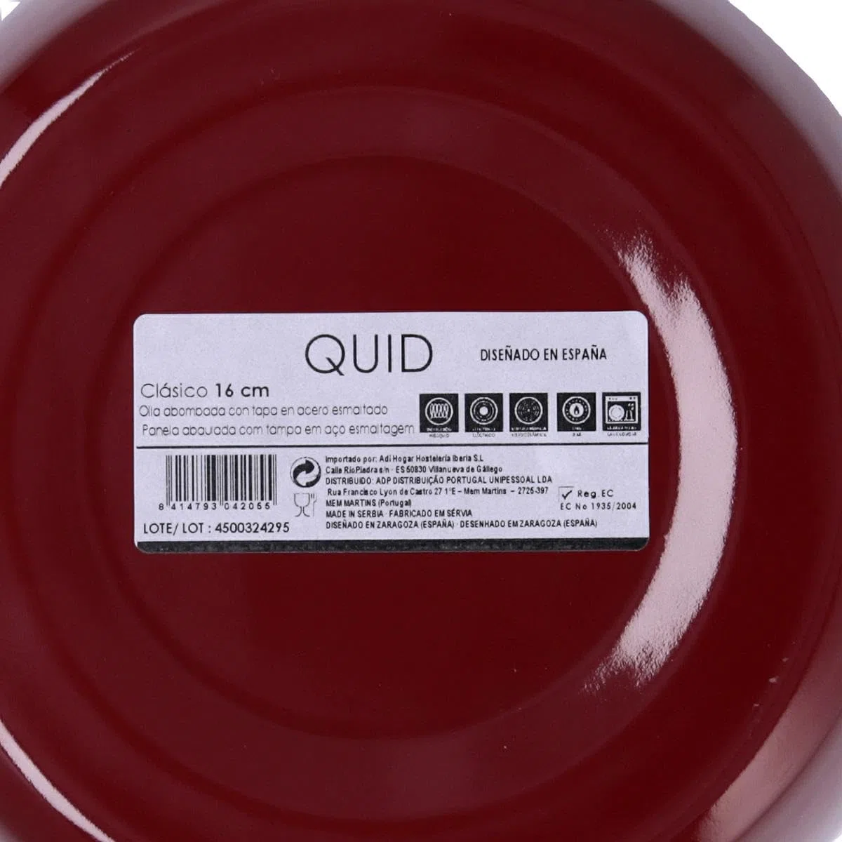 OLLA ABOMBADA ESMALTADA