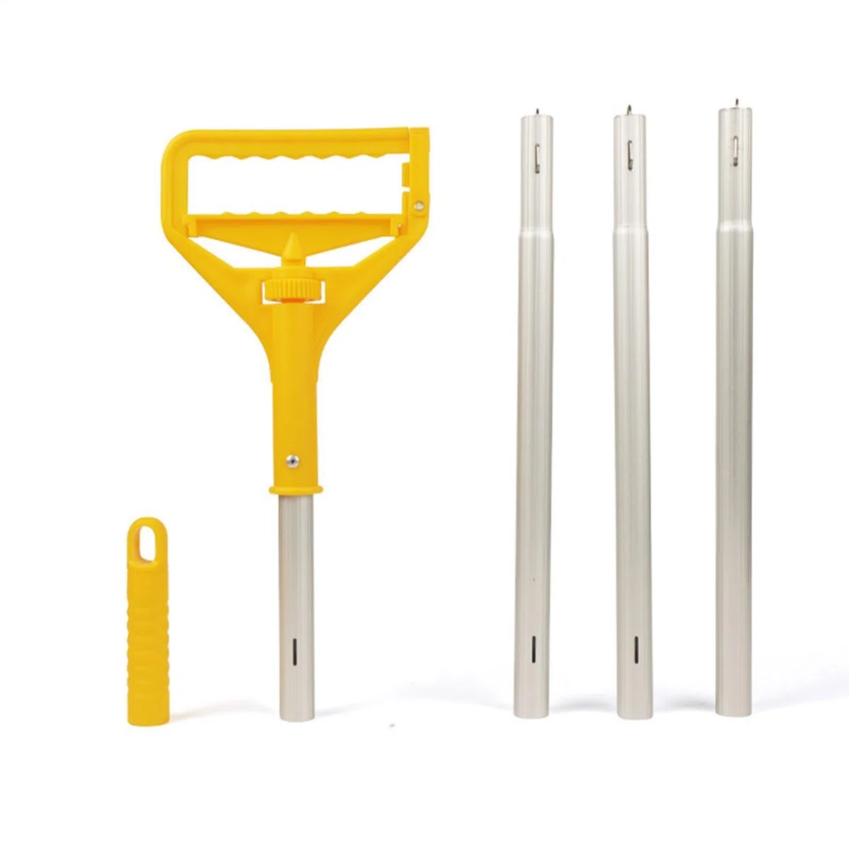 Fregona de Tiras Mango de Aluminio Desmontable Limpiador Reutilizable | Mopas Para Limpieza De Suelos Para Suelos De Madera, Limpieza De Polvo, Hogar, Baño, Cocina, Salón, Dormitorio,