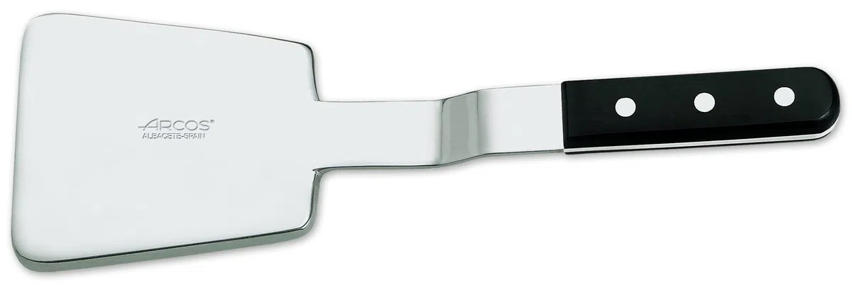 Arcos Gadgets Profesionales - Aplastador de Filetes Aplastador de Carne - Acero Inoxidable 220 mm - Mango de Polioximetileno (POM) - Color Negro