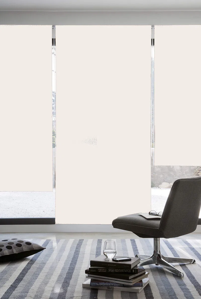 Estoralis Dracarys | Estor Enrollable Diseño Moderno | Opaco Liso | Color Beige | 110 x 235 cm (Ancho/Alto) Tamaño Tela 107 x 230 cm | Estores para Ventanas y Puertas