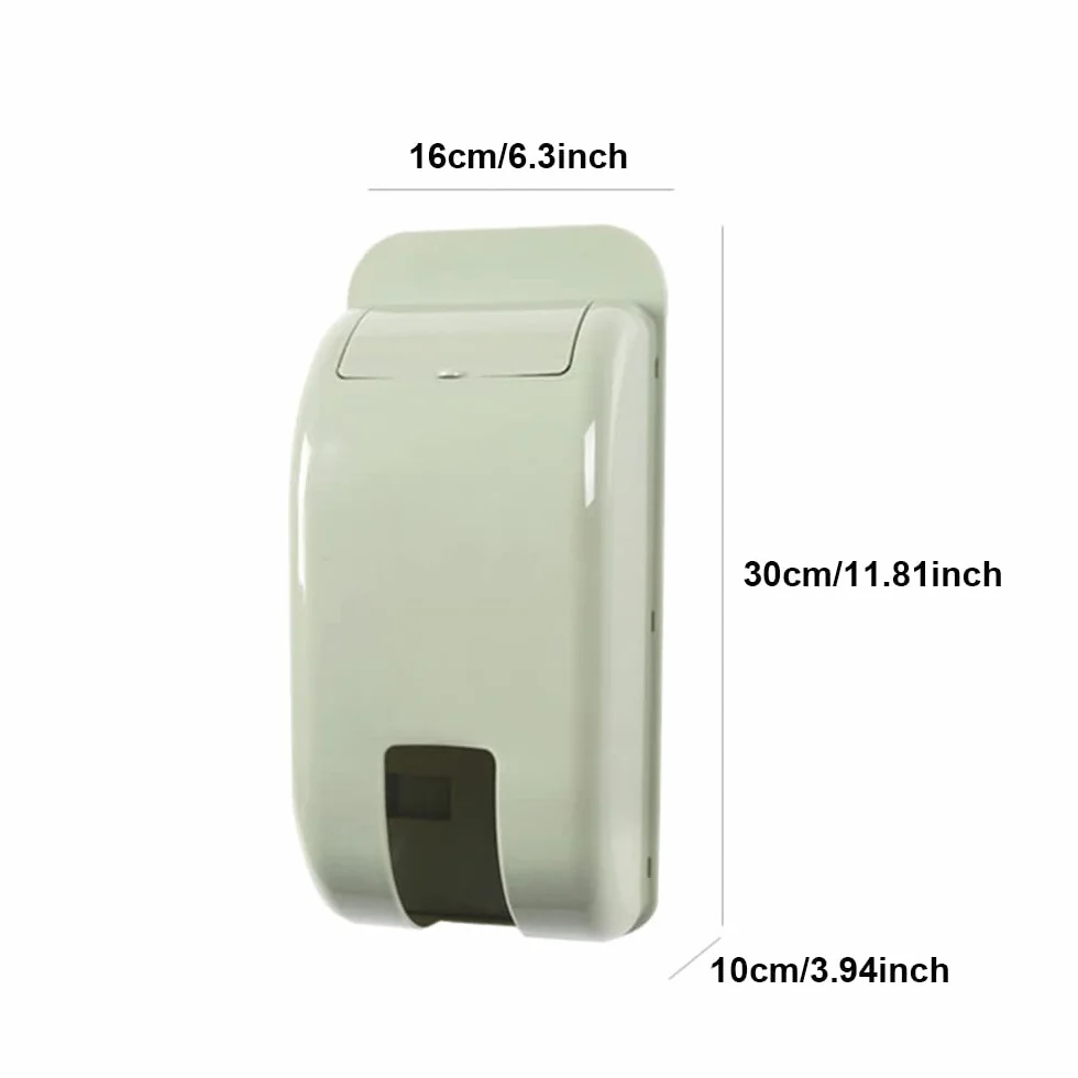 Soporte para bolsa de transporte, autoadhesivo para montaje en pared, dispensador de bolsa, soporte para cubo de basura, dispensador de bolsas de basura para cocina, hogar, baño (verde + rosa)