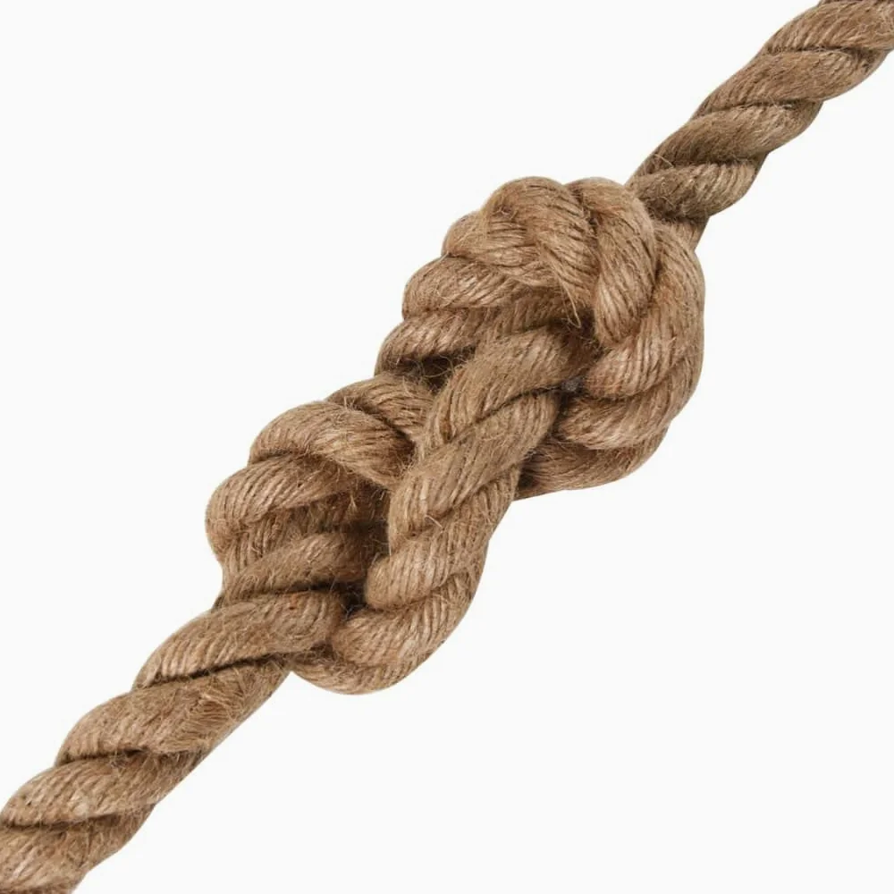Cuerda de yute de 25 m de longitud, 40 mm de grosor, cuerda trenzada de yute natural para manualidades, arreglos florales, horticultura, embalaje y trenzado