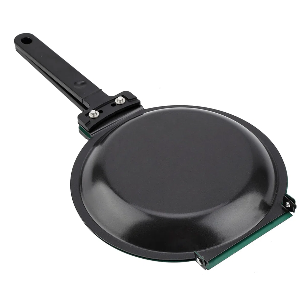 Tbest Sartén de Doble Cara, Sartén de Parrilla Doble con Revestimiento, Sartén Antiadherente para Revestimiento de Cerámica Sartén con Tapa para Hacer Tortitas Utensilios de